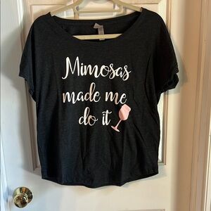 Next Level Apparel Black Boxy Short Sleeve Tee